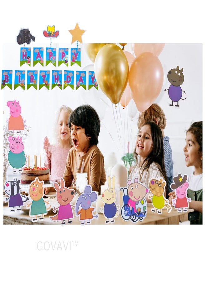 GOVAVI™ Brighten Birthdays: Vibrant Birthday Stickers (Pippa Pig) - Image 3